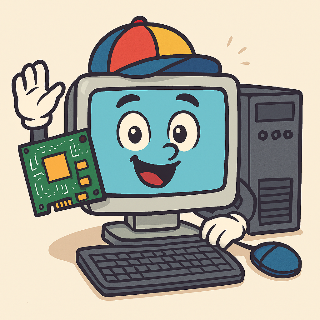 Personaje de bienvenida Chipito